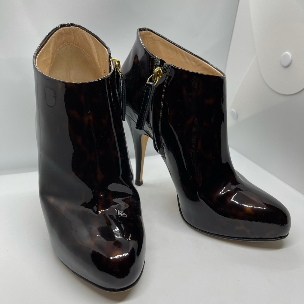 Giuseppe Zanotti Tortoise Ankle Boot, Sz 37